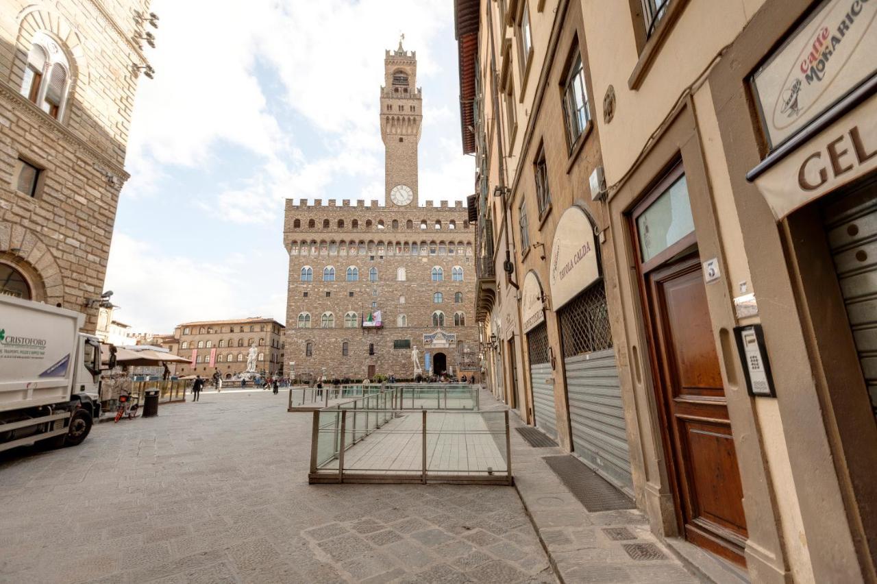 Piazza Signoria View Appartement Florence Buitenkant foto